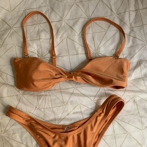 Orange bikini